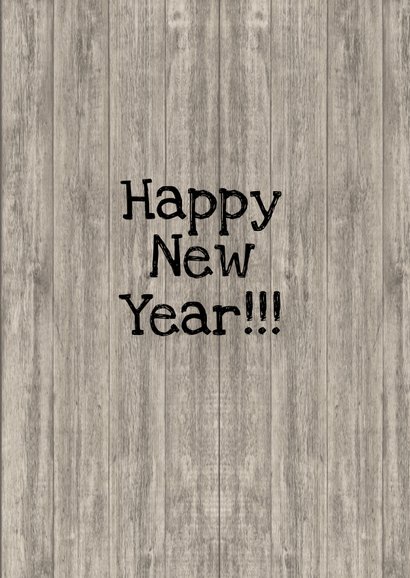 Happy New Year schoolbord 3