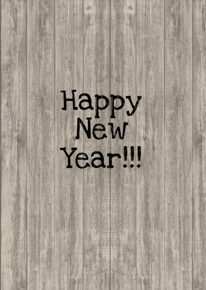 Happy New Year schoolbord 3