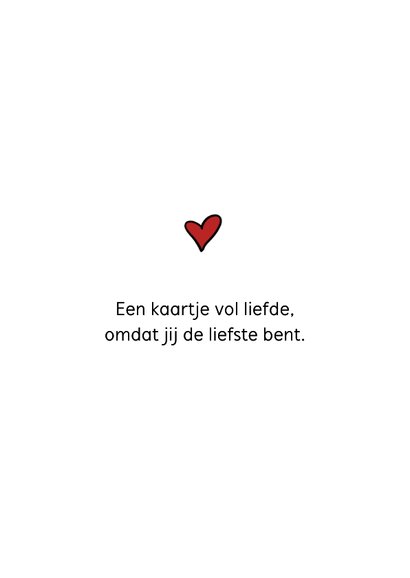 'Happy Valentine' met een hartje 3