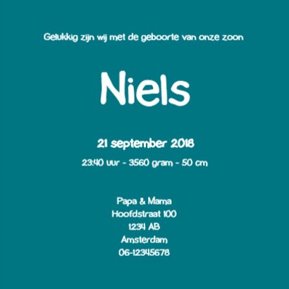 Hart, strikje houtprint, jongen 3