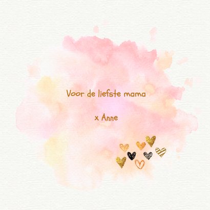 hartjes moederdagkaart 3