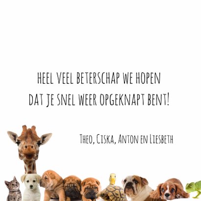 Heal the world dierenkaart-isf 3