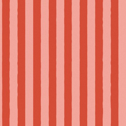 Hip en trendy kerstkaartje roodroze streep merry xmas 2