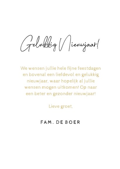 Hip nieuwjaarskaartje hartje kerstbal 2022 vol liefde 3