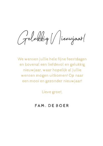 Hip nieuwjaarskaartje hartje kerstbal 2023 vol liefde 3