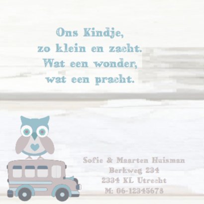 Hip wegwijzerbord kaartje 2