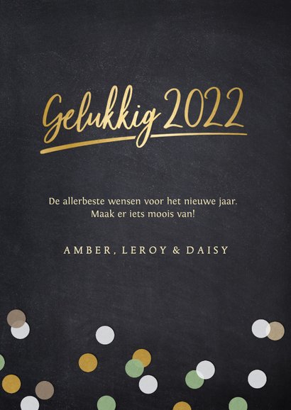 Hippe fotocollage nieuwjaarskaart met 9 polaroids en 2022 3