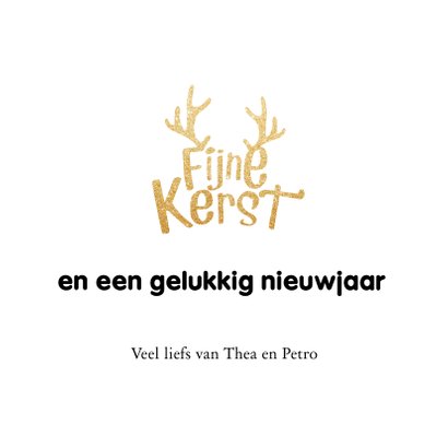 hippe kerstkaart ster 3