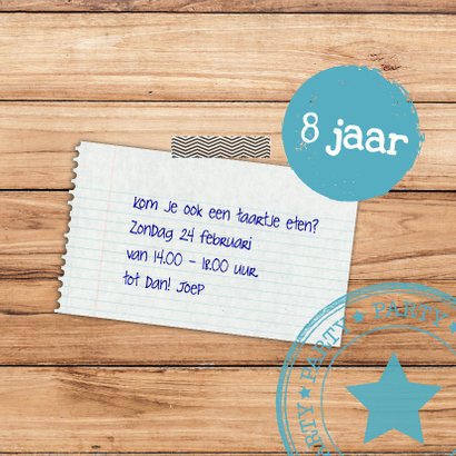 hippe kinderfeestuitnodiging 3