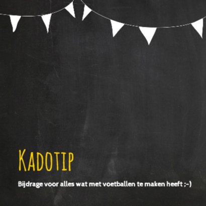 Hippe Uitnodiging Krijt 2luik - SG 2