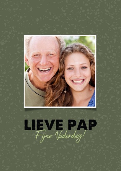 Hippe vaderdag kaart "lieve pap je bent de beste!" 2