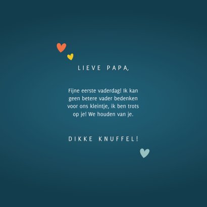 Hippe vaderdag kaart typografie hele fijne vaderdag papa 3