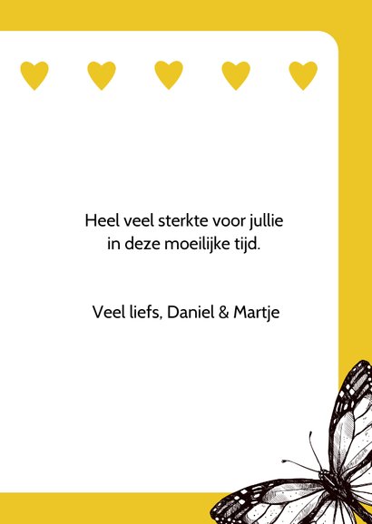 Hippe wenskaart - Heel veel sterkte 3