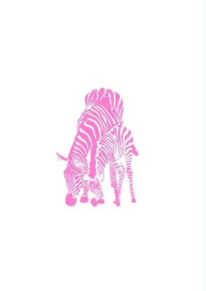 Hoera een meisje - zebra's 2