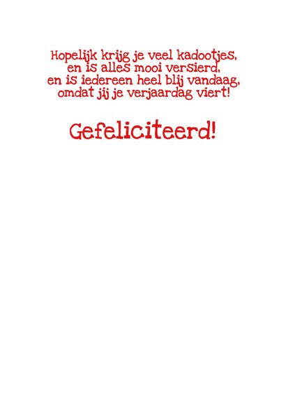 Hoera! - feestmuts 3