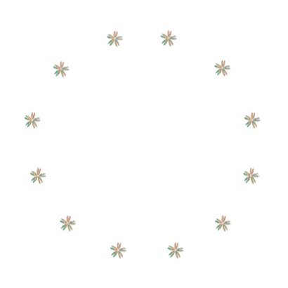 Hoera Felicitatiekaart bloemen 3