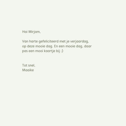 Hoera print kunst bloemenveld 3
