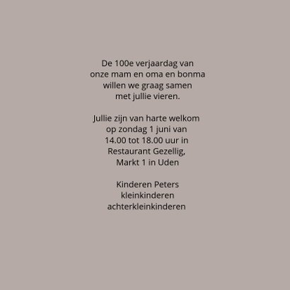 honderd jaar 3