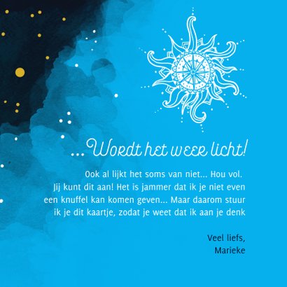 Hou vol want het wordt weer licht kaartje 3