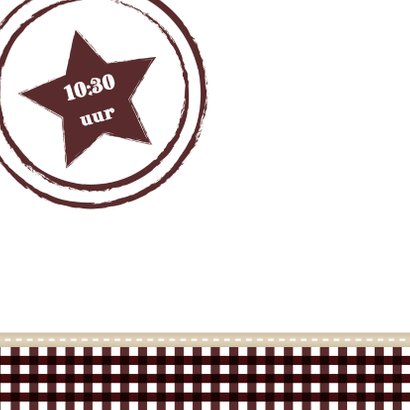 Hout met Label Communie Boy - BK 2
