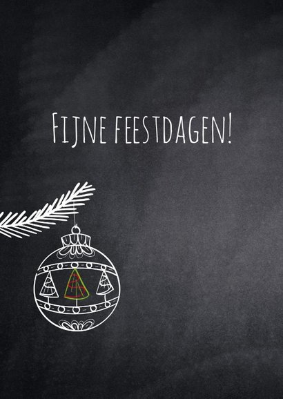 Humoristische kerstkaart, fijne gourmet. 2