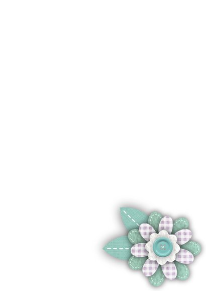 Huwelijksjubileum bloemen vlinders tekst 3
