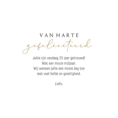 Huwelijksjubileum bloemenkader met vlinders 3