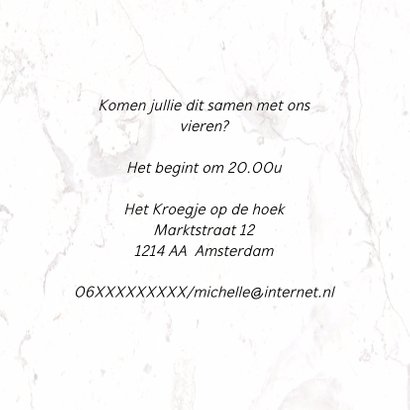 Huwelijksjubileum champagne bloemen 3