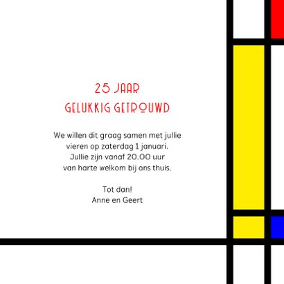 Huwelijksjubileum Mondriaan 3