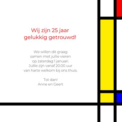 Huwelijksjubileum Mondriaan  3