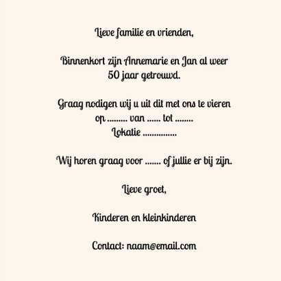 Huwelijksjubileum Papercut - SG 3