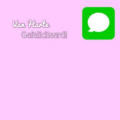 I pad felicitatie meisje 3