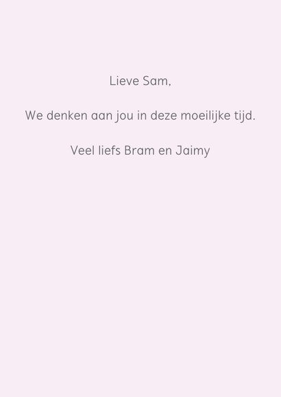 Ik denk aan jou, liefs 3