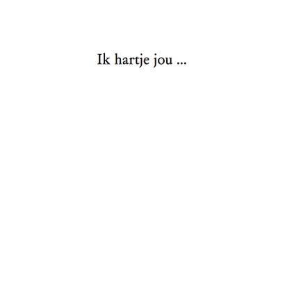 ik hartje jou 2