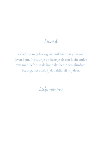 Ik vind je lief kaartje met illustratie van een koppel 3