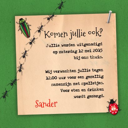 Insecten lente uitnodiging-isf 3