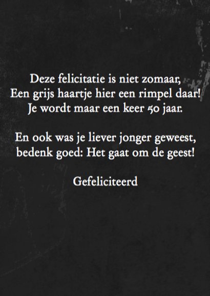 Jarig 50 jaar klassiek lijst 3