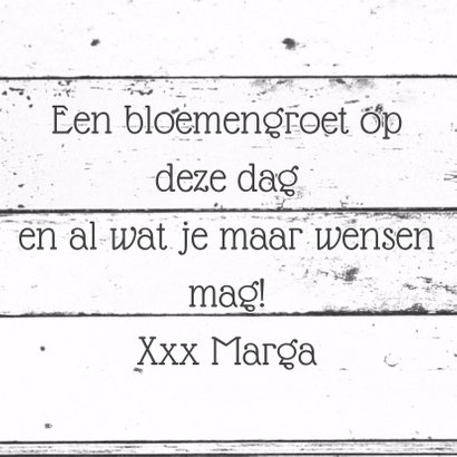 Jarig bloemen zelf aanpassen c 3