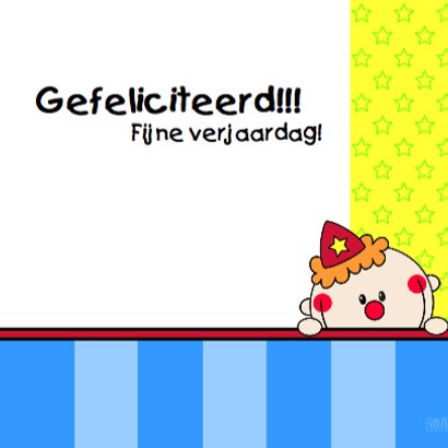 Jarig Clowntje 3