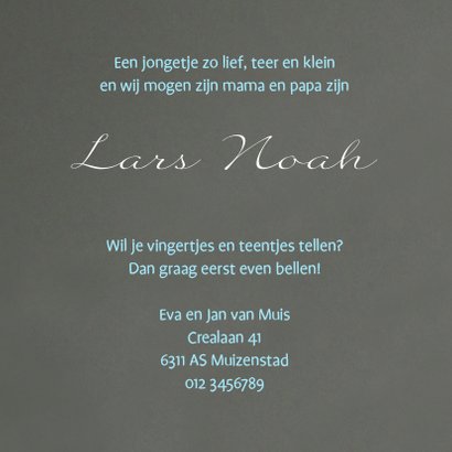 Jongen Muizenhart fotokaart 3