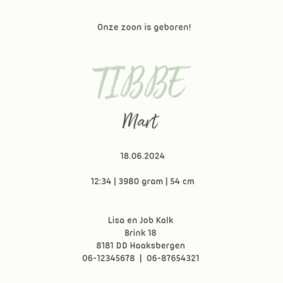 jongen x mint 3