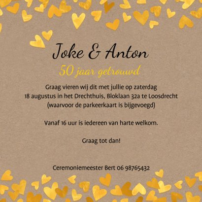 Jubileum 50 gouden hartjes 3