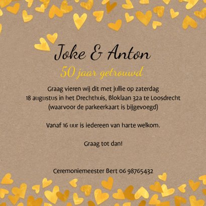 Jubileum 50 gouden hartjes 3