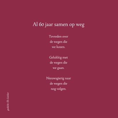 jubileum 60 jaar getrouwd 2