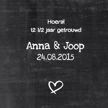 Jubileum collage kaart foto's 3
