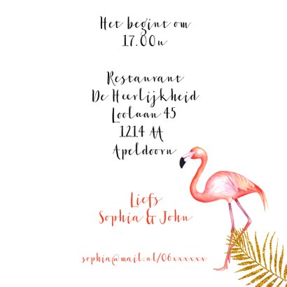 Jubileum flamingostel 3