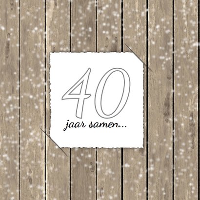 Jubileum fotostapel hout RB 2