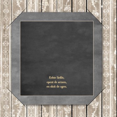 Jubileum krijtbord en hout 50 2
