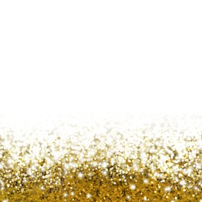 Jubileum medewerker glitter goud vierkant met logo 2