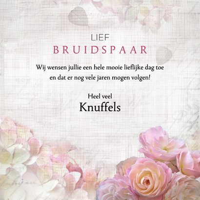 Jubileum met rozen en hortensia 3